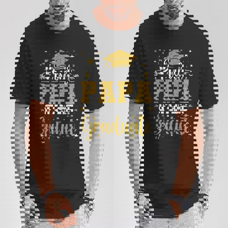 2025年卒業の卒業クラスの誇り高きパパ Tシャツ 面白い贈り物