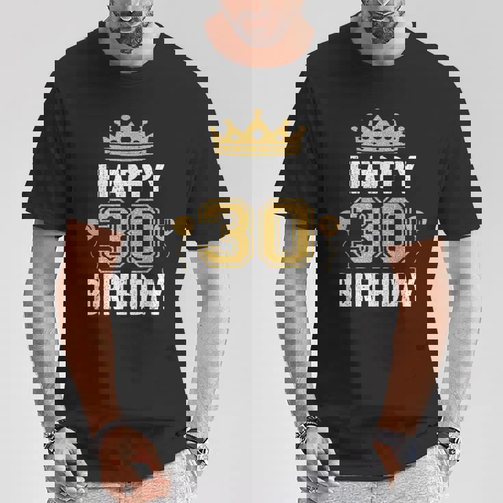 30歳の男性と女性のためのハッピー30歳の誕生日のアイデア Tシャツ 面白い贈り物