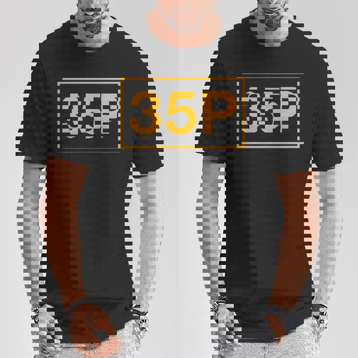 35P 暗号言語 Tシャツ 面白い贈り物