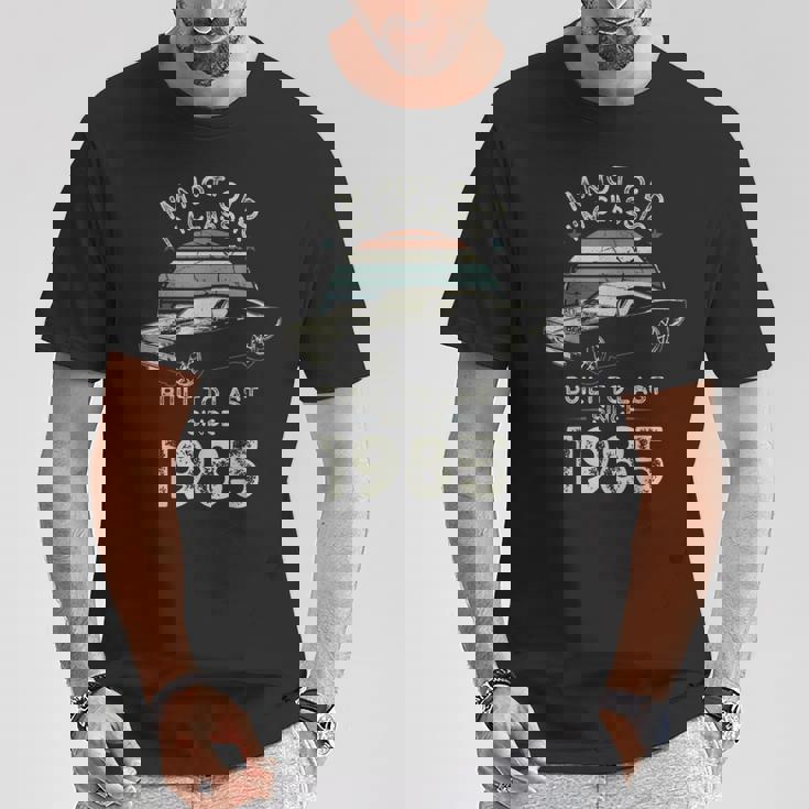 40歳の誕生日 1985年クラシックカー Tシャツ 面白い贈り物