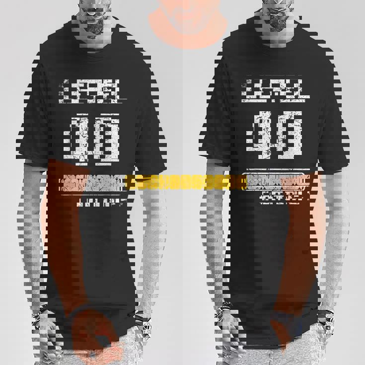 40歳の誕生日 レベル40 40歳 楽しい Tシャツ 面白い贈り物