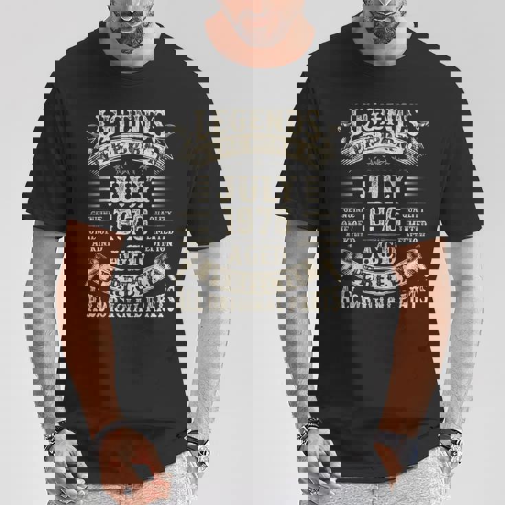 49歳の男性への誕生日プレゼント 49歳 誕生日 1976年7月 Tシャツ 面白い贈り物