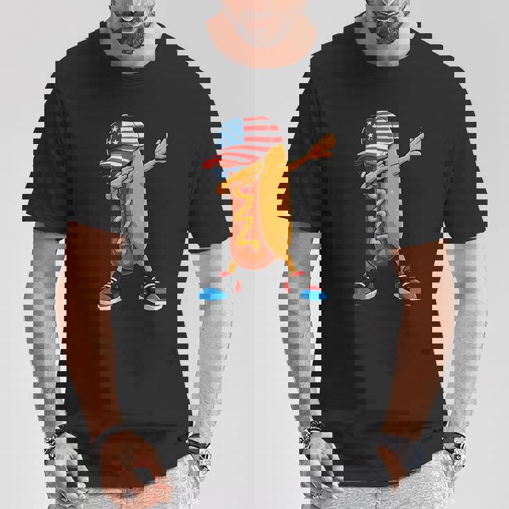 4Th Of July ホットドッグ 面白い 4Th Of July キッズ 男の子 Tシャツ 面白い贈り物