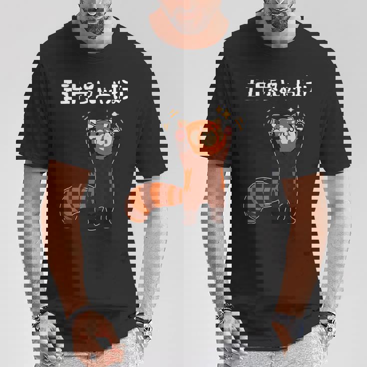 50歩 ひゃっちゃほ レッサーパンダ ネタ 名言 ジョーク ギャグ ダジャレ ツッコミ 面白い Tシャツ 面白い贈り物