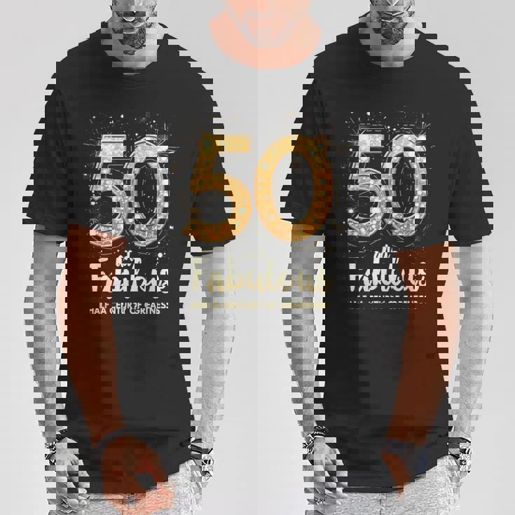 50歳の誕生日 50歳と素晴らしさの半世紀 Tシャツ 面白い贈り物