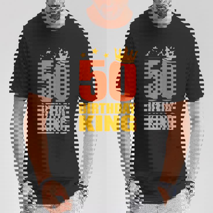 50歳の誕生日 王様 五十五十歳 Tシャツ 面白い贈り物