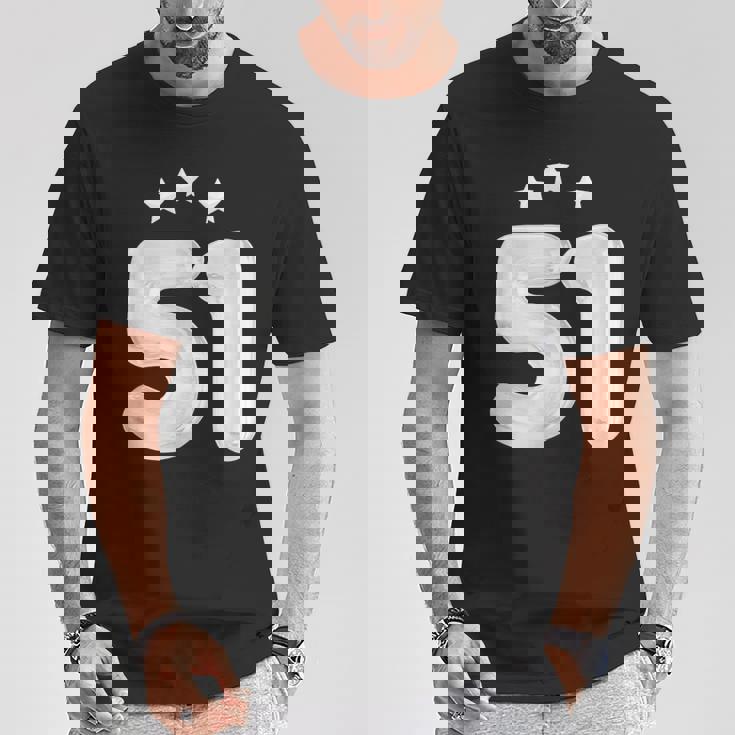 51 歳の誕生日番号 51 バルーン 51 歳の誕生日 Tシャツ 面白い贈り物