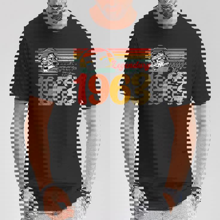 60 年代の誕生日パーティー パーティー 62 歳の誕生日ヴィンテージ 1963 Tシャツ 面白い贈り物