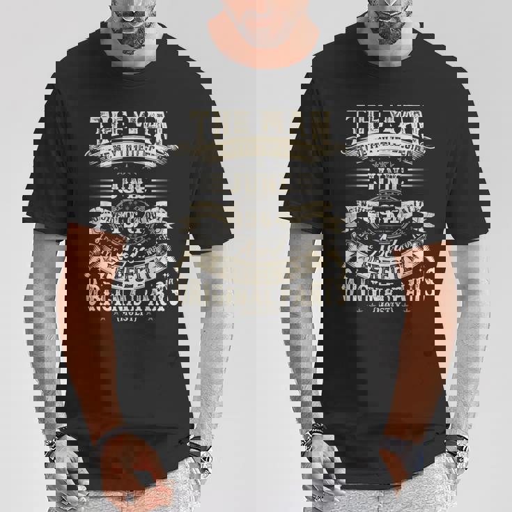 60歳の誕生日ギフト 男性用 面白い 60歳 誕生日 1964年6月 Tシャツ 面白い贈り物