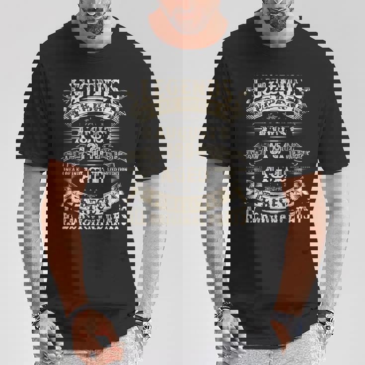 60歳の誕生日プレゼント 男性用 1964年8月 60歳の誕生日 Tシャツ 面白い贈り物