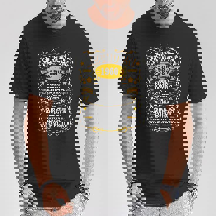 65 Cumpleaños Hombre 65 Años Hecho En 1960 Regalos Camiseta unisex Regalos divertidos