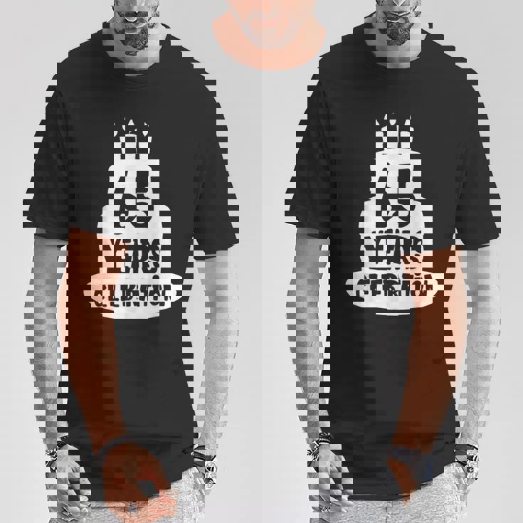 65年のお祝い イベント、記念日、誕生日。 Tシャツ 面白い贈り物