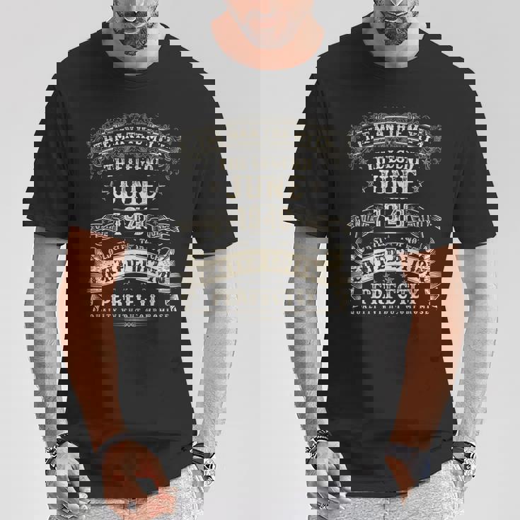 77歳 誕生日プレゼント 男性用 1948年6月 77歳の誕生日 Tシャツ 面白い贈り物