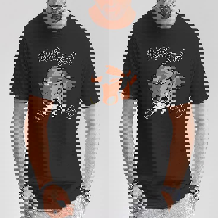 7Cats やんのかステップねこ（三毛猫ver） Tシャツ 面白い贈り物