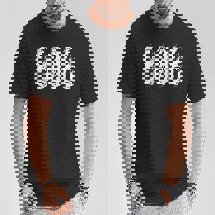 808 エリアコード ハワイ 携帯 エリア コード 808 Tシャツ 面白い贈り物