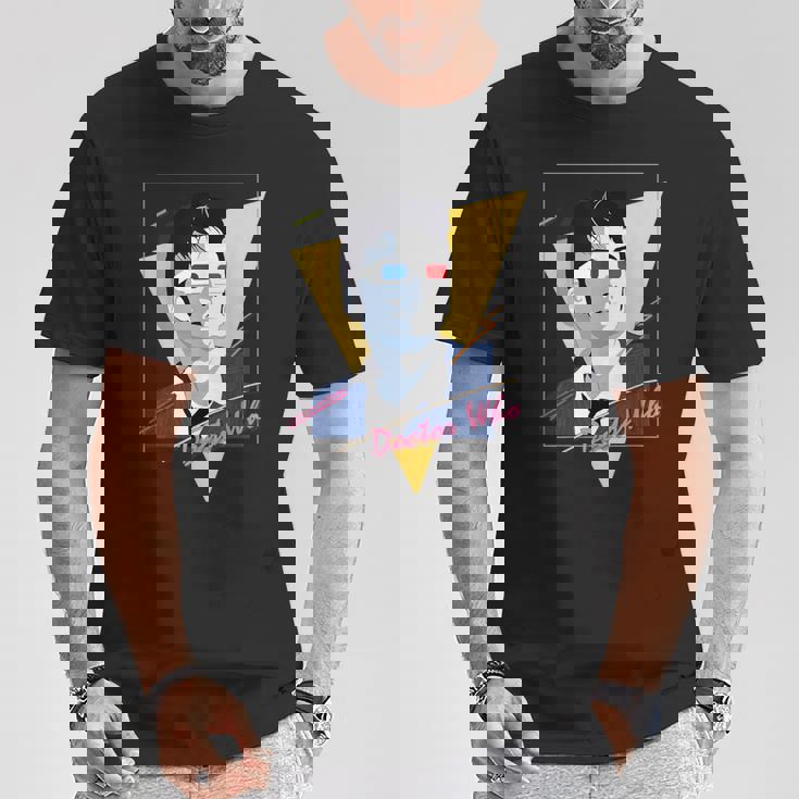 80年代テナントレトロタイムトラベラーsfファン。 Tシャツ 面白い贈り物