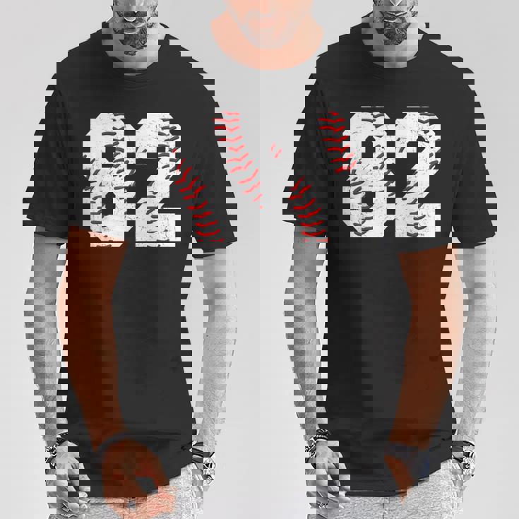82 誕生日 野球 テーマ 誕生日 パーティー お祝い 82歳 Tシャツ 面白い贈り物