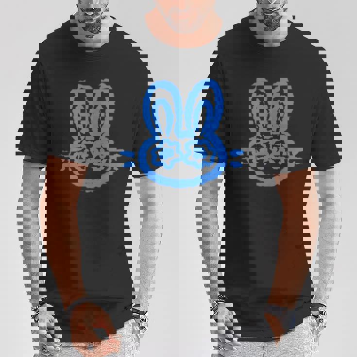 90S Y2k 泣いているウサギ うさぎは星空の下で悲しい Tシャツ 面白い贈り物