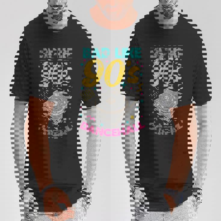 90年代 バッド ライク 90年代 ダンスホール ジャマイカ レゲエ Dj レトロ ヴィンテージ Tシャツ 面白い贈り物