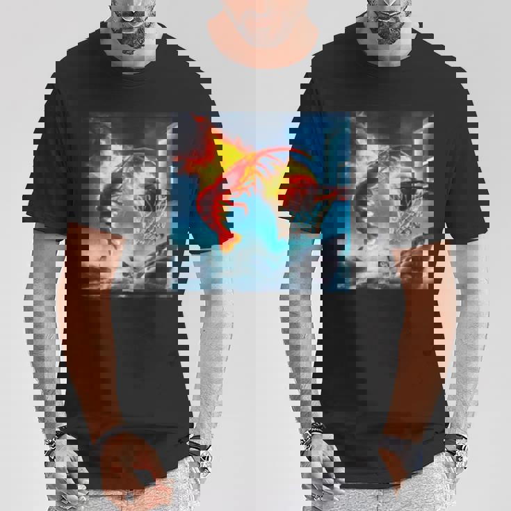 Aiharkのエビダンキング。 Tシャツ 面白い贈り物