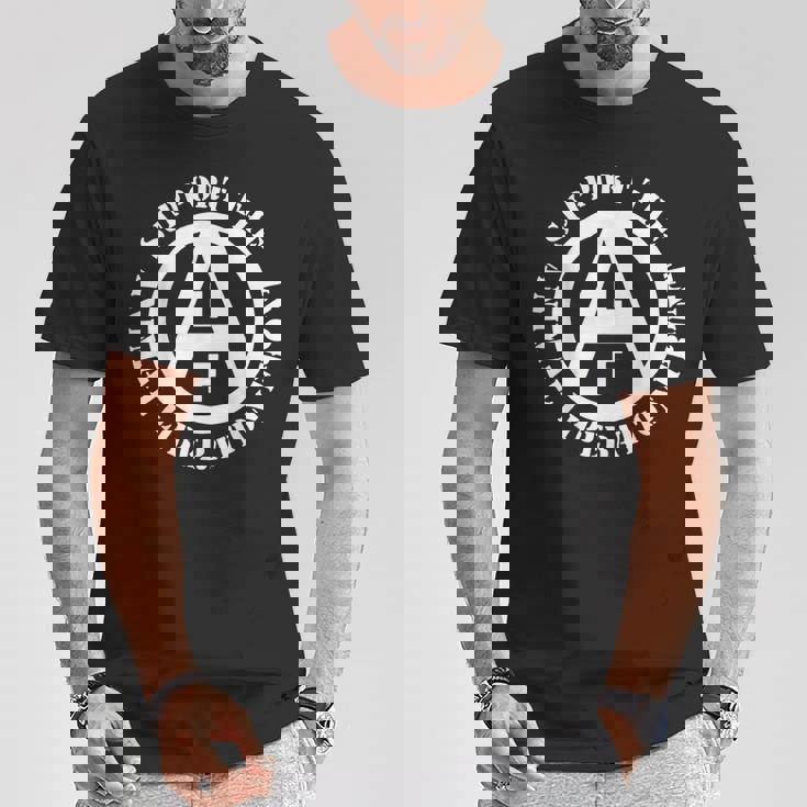 Alf 動物解放戦線をサポート ビーガン Tシャツ 面白い贈り物