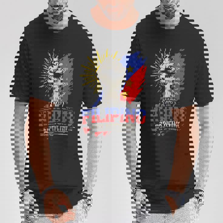 I Am Not A Filipino For Nothing ファイトサポーター サラ・ドゥテルテ Tシャツ 面白い贈り物