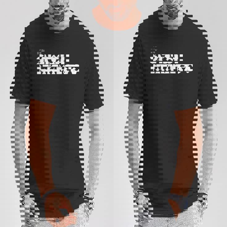 I Amatoshi Nakamoto ビットコイン暗号通貨tシャツ Tシャツ 面白い贈り物