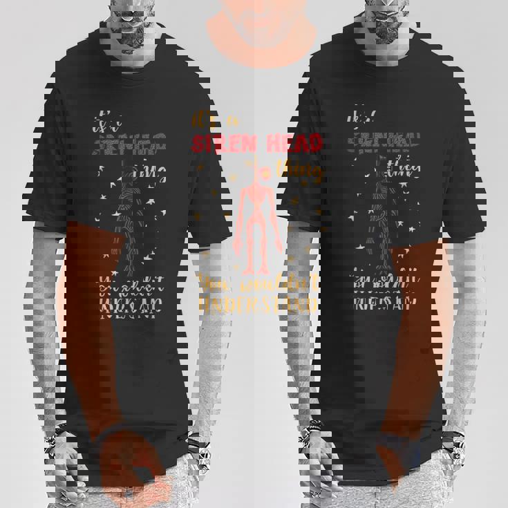 American Cryptid サイレンヘッド キッズ Tシャツ 面白い贈り物