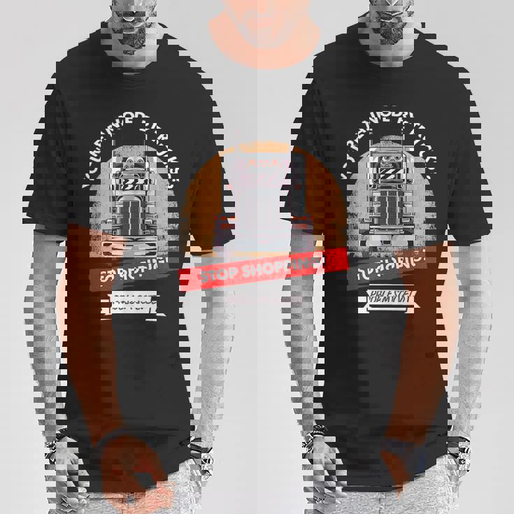 Annoyed By Trucks トラック ドライバー トラッカー Tシャツ 面白い贈り物