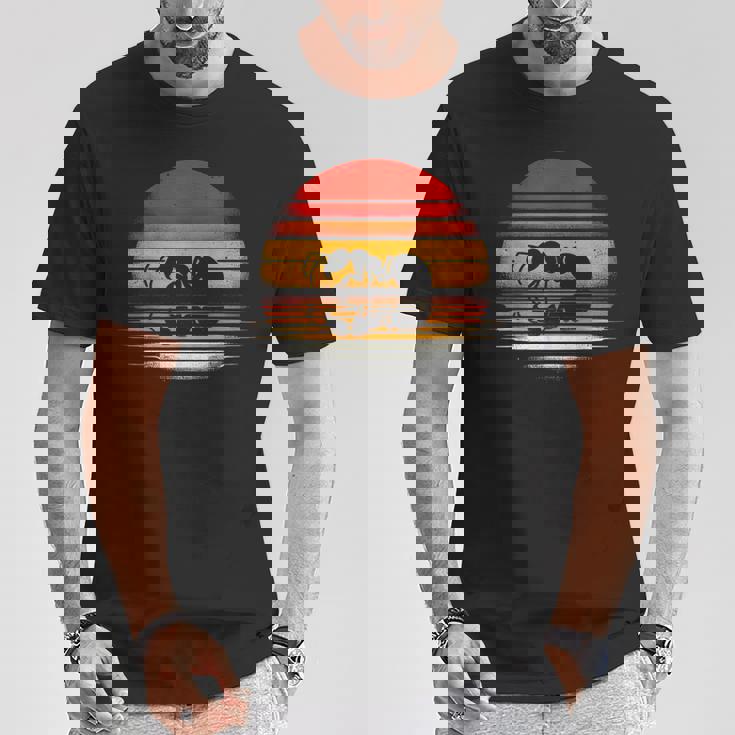 Antunset レトロスタイル サファリ ヴィンテージ 70年代の昆虫 Tシャツ 面白い贈り物