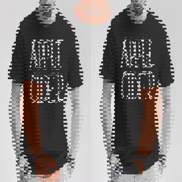 Apple Cider デザイン メンズ レディース 面白い アップルサイダー Tシャツ 面白い贈り物