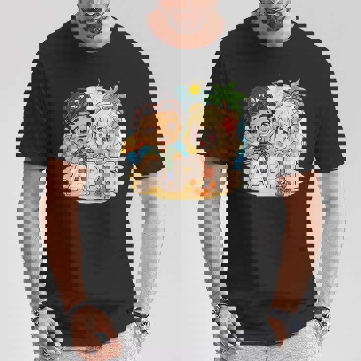 Apt Buddiesummeribes – ビーチサイドファンアドベンチャー Tシャツ 面白い贈り物