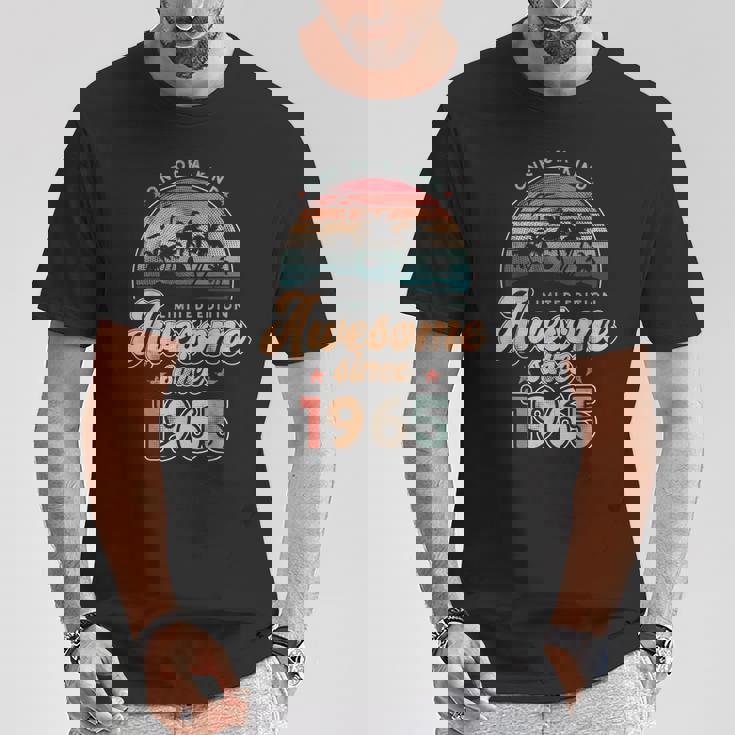Awesomeince 1965 パームツリー 60歳の誕生日 Tシャツ 面白い贈り物