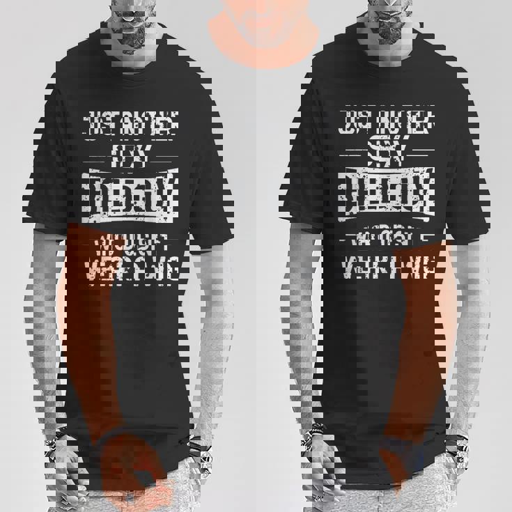 Bald Guy ウィッグ 面白い Just Another セクシー ハゲ男 ハゲ Tシャツ 面白い贈り物