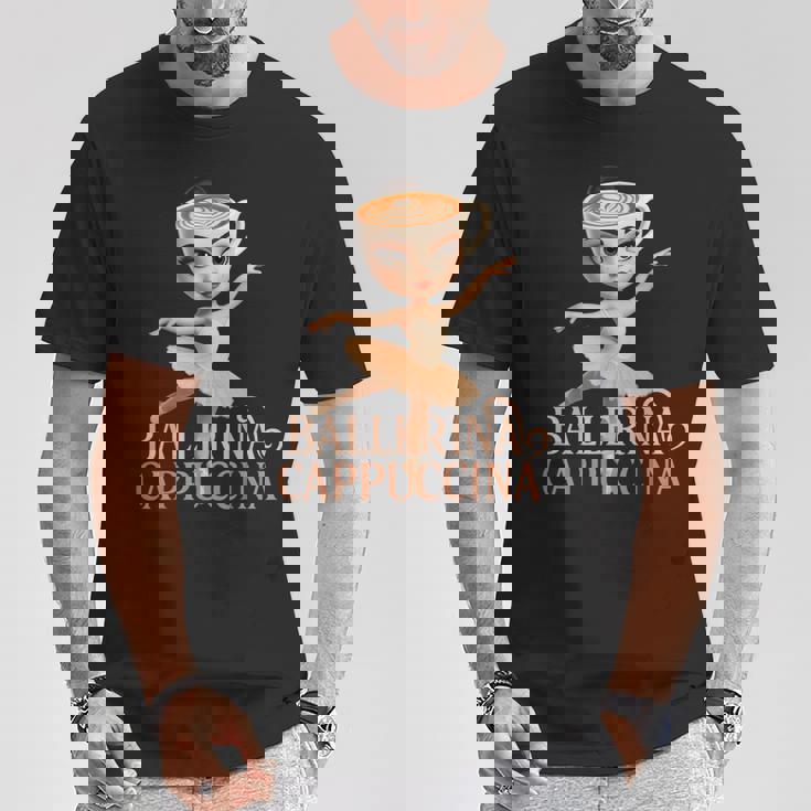 Ballerina Cappuccina Brainrot Tシャツ 面白い贈り物