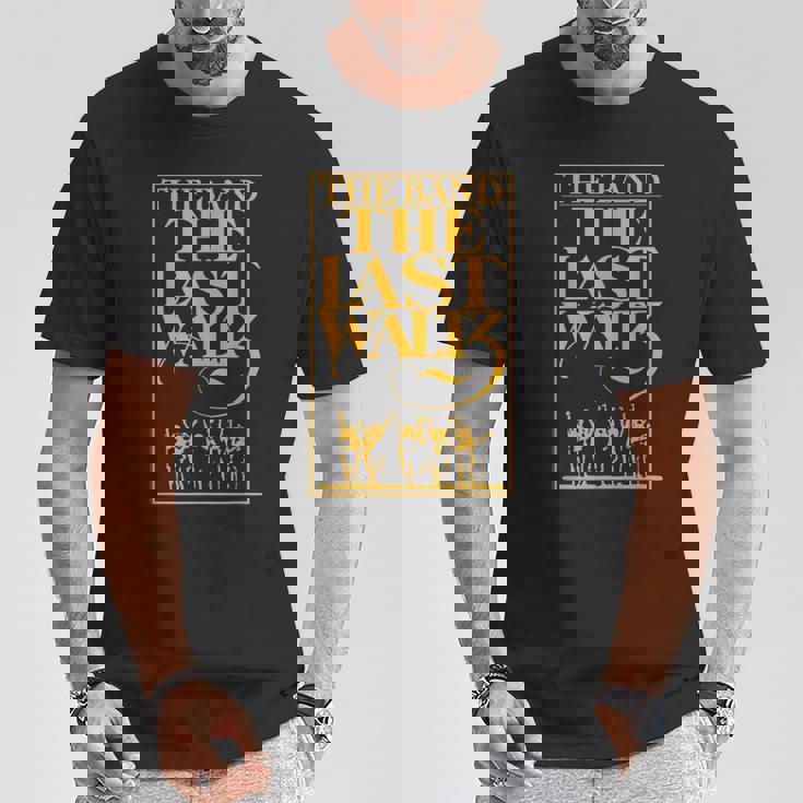 The Band The Last Waltz Yellow Print Tシャツ 面白い贈り物