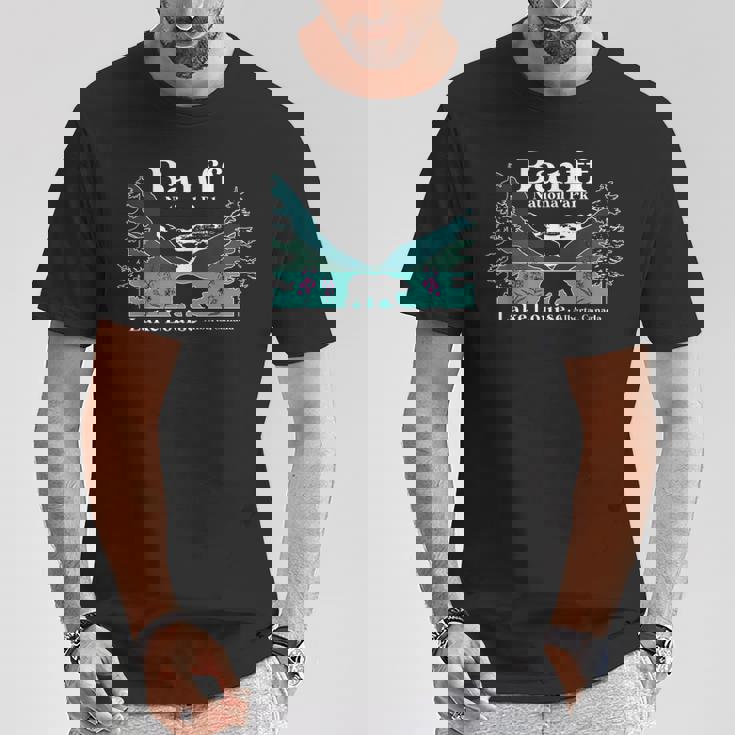 Banff National Park Lake Louise Alberta Canada Bärenberg Tシャツ 面白い贈り物