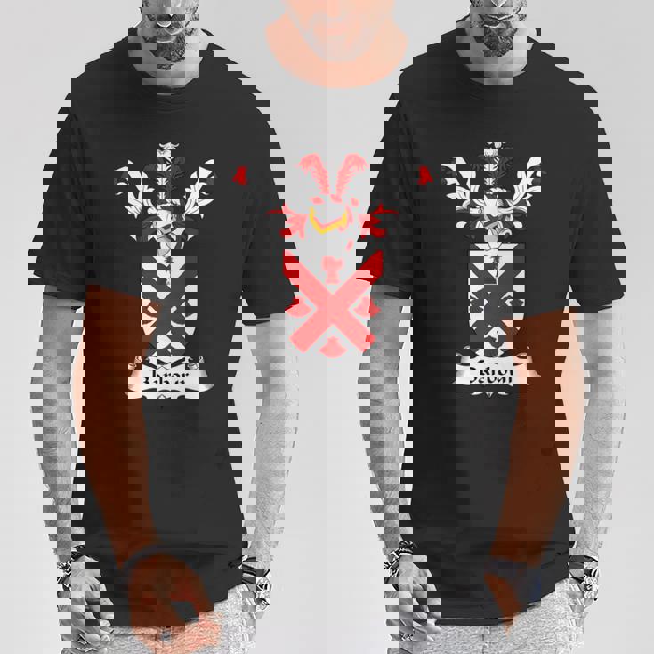 Barbour 紋章-家紋 長袖tシャツ Tシャツ 面白い贈り物