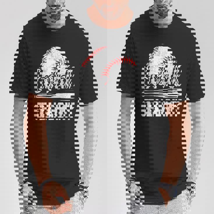 Baseball Grammy Baseball Player Game Day Mother's Day T-Shirt Unique Gifts