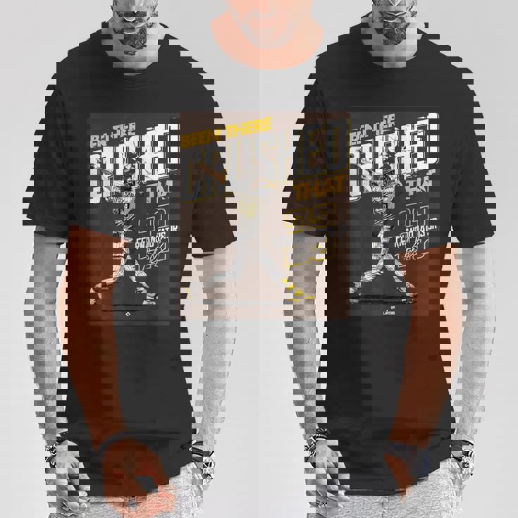 Been There Crushed That Fernando Tatis Jran Diego Mlbpa Tシャツ 面白い贈り物