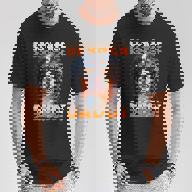 Berner Daddyバーニーズマウンテンドッグ お父さん 犬 お父さん 父の日 バーニーズ お父さん Tシャツ 面白い贈り物