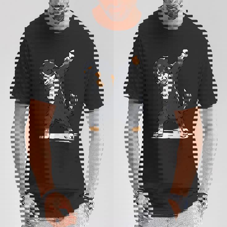 Bernese Mountain Dog ダブダンス ギフトシャツ Tシャツ 面白い贈り物