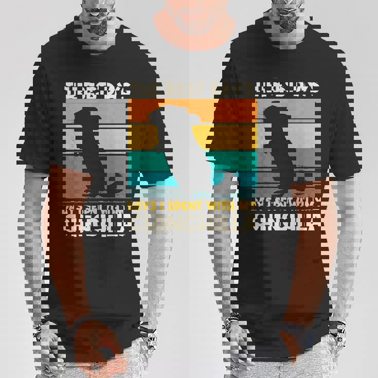 The Best Days Chinchilla チンチラ Tシャツ 面白い贈り物