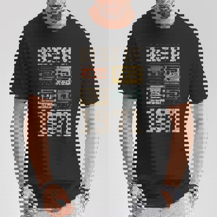 Best Of 1971 カセットテープ・レトロ 54歳の誕生日 Tシャツ 面白い贈り物