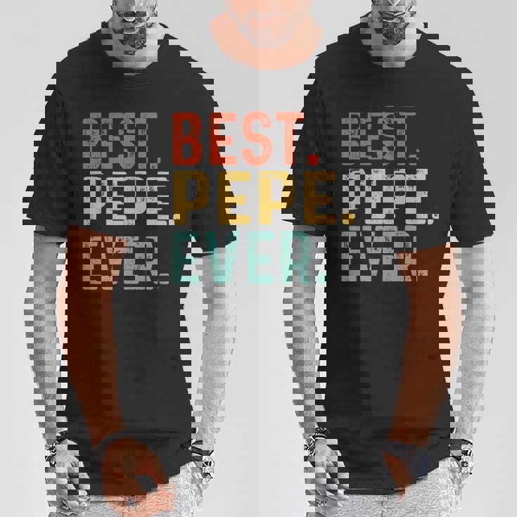 Best Pepe Ever レトロヴィンテージ ペペペへのユニークなギフト Tシャツ 面白い贈り物