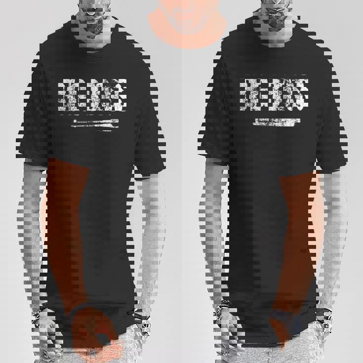 Big Boss ビッグボス、新庄監督 バット Tシャツ 面白い贈り物