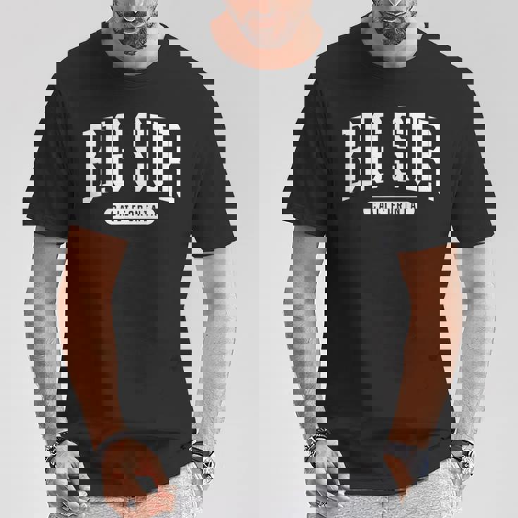 Bigur California バケーション カレッジスタイル スポーツ Ca Tシャツ 面白い贈り物