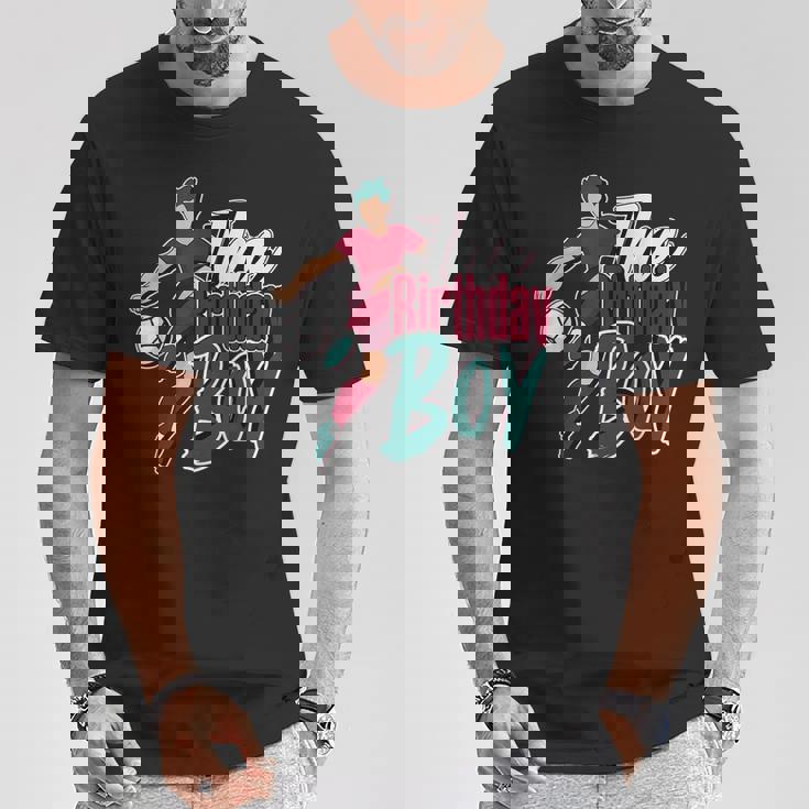 The Birthday Boyoccer Matching Family Tシャツ 面白い贈り物