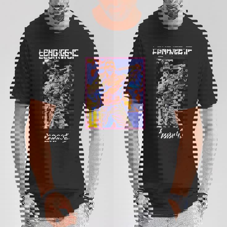 Bjj Legends Never Die Bjj Gi ブラジリアン柔術 Tシャツ 面白い贈り物