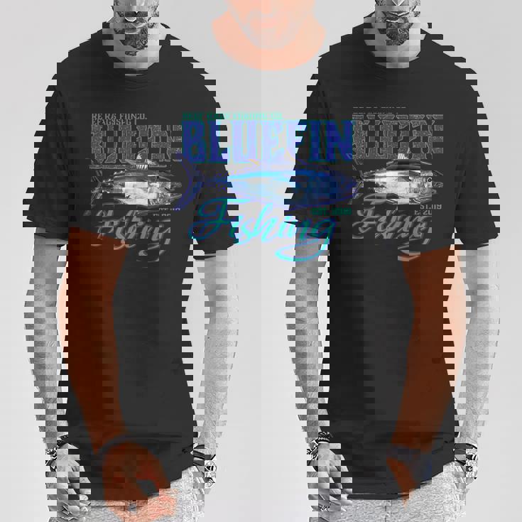 Bluefin マグロ ディープシーフィッシング Tシャツ 面白い贈り物